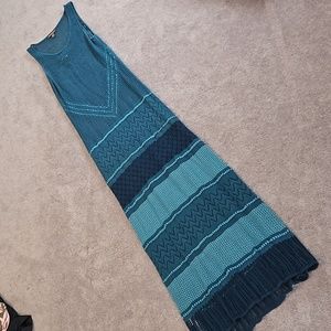 Tommy Bahama crochet maxi dress